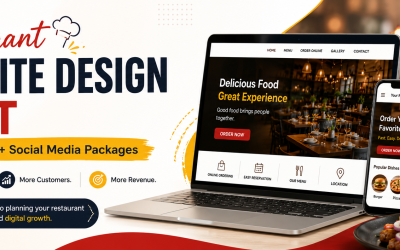 Restaurant Website Design Cost – Full Pricing + Social Media Packages