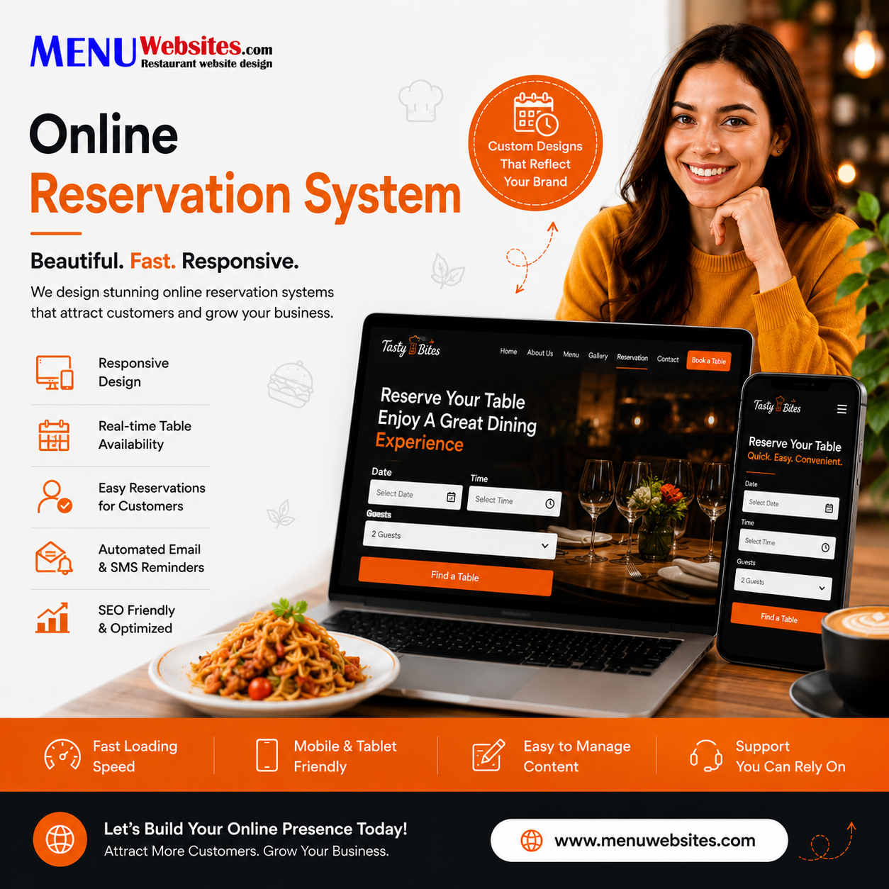 Online Reservation System for Restaurants
