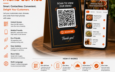 QR Code Menu Service for Restaurants